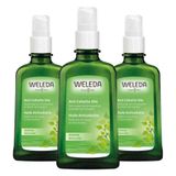 WELEDA 3x Berken Anti Cellulite Olie 100 ml