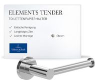 Villeroy & Boch Elements Tender Toiletrolhouder - Chroom