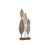 Decoratief Dkd Home Decor Bamboe IJzeren Bladeren Decoratief Figuur (33 x 10 x 81 cm)