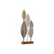 Decoratief Dkd Home Decor Bamboe IJzeren Bladeren Decoratief Figuur (33 x 10 x 81 cm)