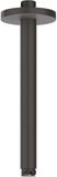 IVY Plafondbuis - 20 cm - RVS 316 Geborsteld Carbon Black PVD