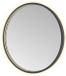 Hotbath &More Mirrors Round LED Badkamerspiegel - Rond - 60 cm - Geborsteld Zwart Pvd