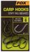 Fox Rage Fox Carp Hooks Stiff Rig Barbed Beaked X10 - Size 6