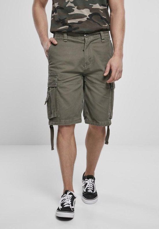 Brandit Vintage Heren Shorts - olijf - 3XL