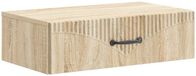 vidaXL Wandgemonteerde Zijtafel 59 x 34,5 x 17 cm Bewerkt hout