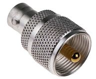 RS PRO HF-adapter, UHF - BNC, 50Ω, mannelijk, schuin, 300MHz