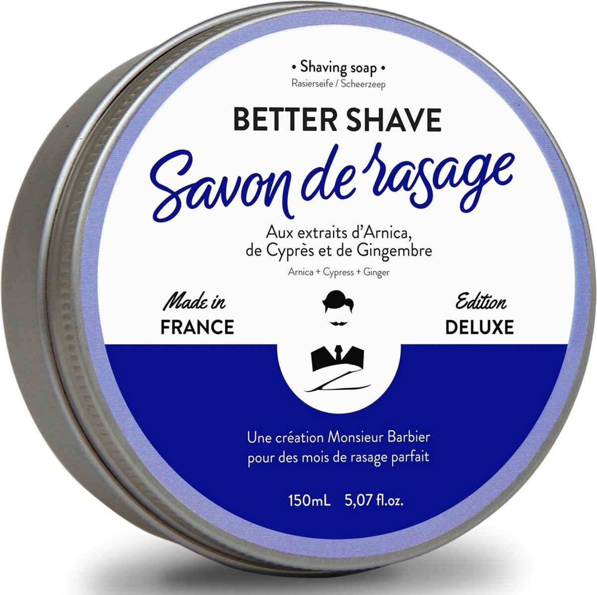 MONSIEUR BARBIER - Better Shave Shaving Soap (Scherenzeep) - 150ml
