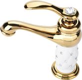 OEM Bol Solide messing mengkraan - Koud/warmwaterkraan voor wastafels met ornamenten - Goud