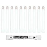 Cyalume SnapLight witte gloeistokjes - 6 inch industriële kwaliteit, ultra heldere lichtsticks met 8 uur duur (Pack van 500)