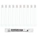 Cyalume SnapLight witte gloeistokjes - 6 inch industriële kwaliteit, ultra heldere lichtsticks met 8 uur duur (Pack van 500)