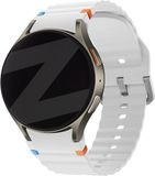 Bandz Siliconen Wave bandje 'Easy fit' - Wit