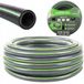 DivoDV Tuyau d'arrosage Caoutchouc 1/2 15m 3 couches Solide Durable Flexible