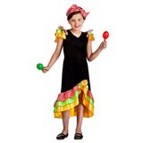 Boland - Kostuum Bailaora Flamenco Danseres Kinderen 7-9 jaar