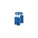Homemania HOMAX_4229 hanglamp Starlight blauw, geel van metaal, kunststof, 50 x 10 x 73 cm