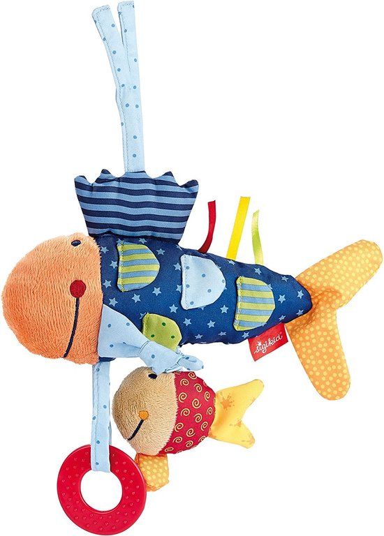 Sigikid PlayQ Rybka - Multicolor - 6m+