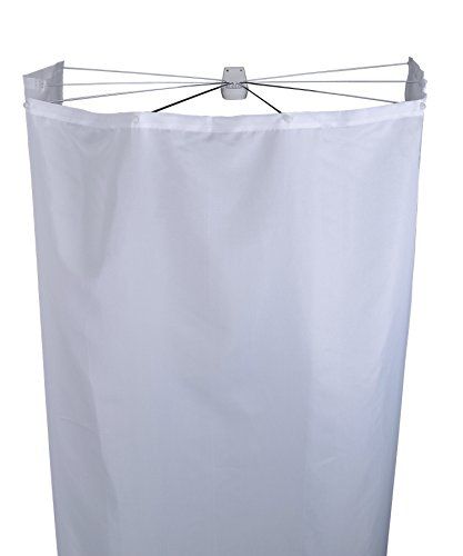 Ridder Madison Douchepin, Douchegordijn, Ombrella, wit, 180 cm