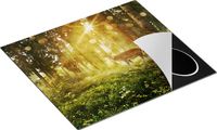 Chefcare Inductie Beschermer Hert in Bos met Zon - 59x52 cm