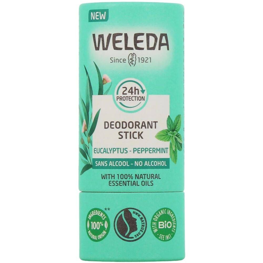 Weleda 24h Deodorant Stick Eucalyptus & Peppermint - 50g