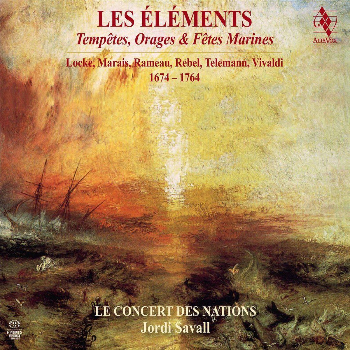 PIAS Nederland Le Concert Des Nations - Les Elements: Marines 1674 - 1764