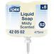 Tork milde mini vloeibare zeep - 420502 - Huidvriendelijke, universele zeep voor S2 dispensersystemen - Premium kwaliteit, frisse geur, 1 x 475 ml