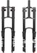 Solidchoice - Fourche de VTT, 26/27.5/29 pouces, suspension à air