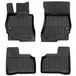Frogum No.77 - Automatten set - Geschikt voor Mercedes S-Klasse W221 2005-2013 - Korte versie (SWB) - 3D TPE Rubber - 4-delig - Zwart