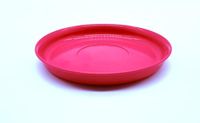 Kimmel Bord 14 cm camping, picknick, outdoor - 100% recyclebaar fuchsia