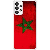 Samsung Galaxy A33 Drapeau maroc Verstevigd hoesje met sublimatie bedrukking