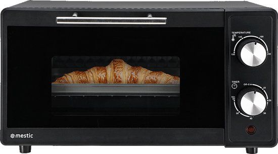Mestic Vrijstaande Oven MO-60 – 9L – 600 W - Inclusief grill- en bakplaat