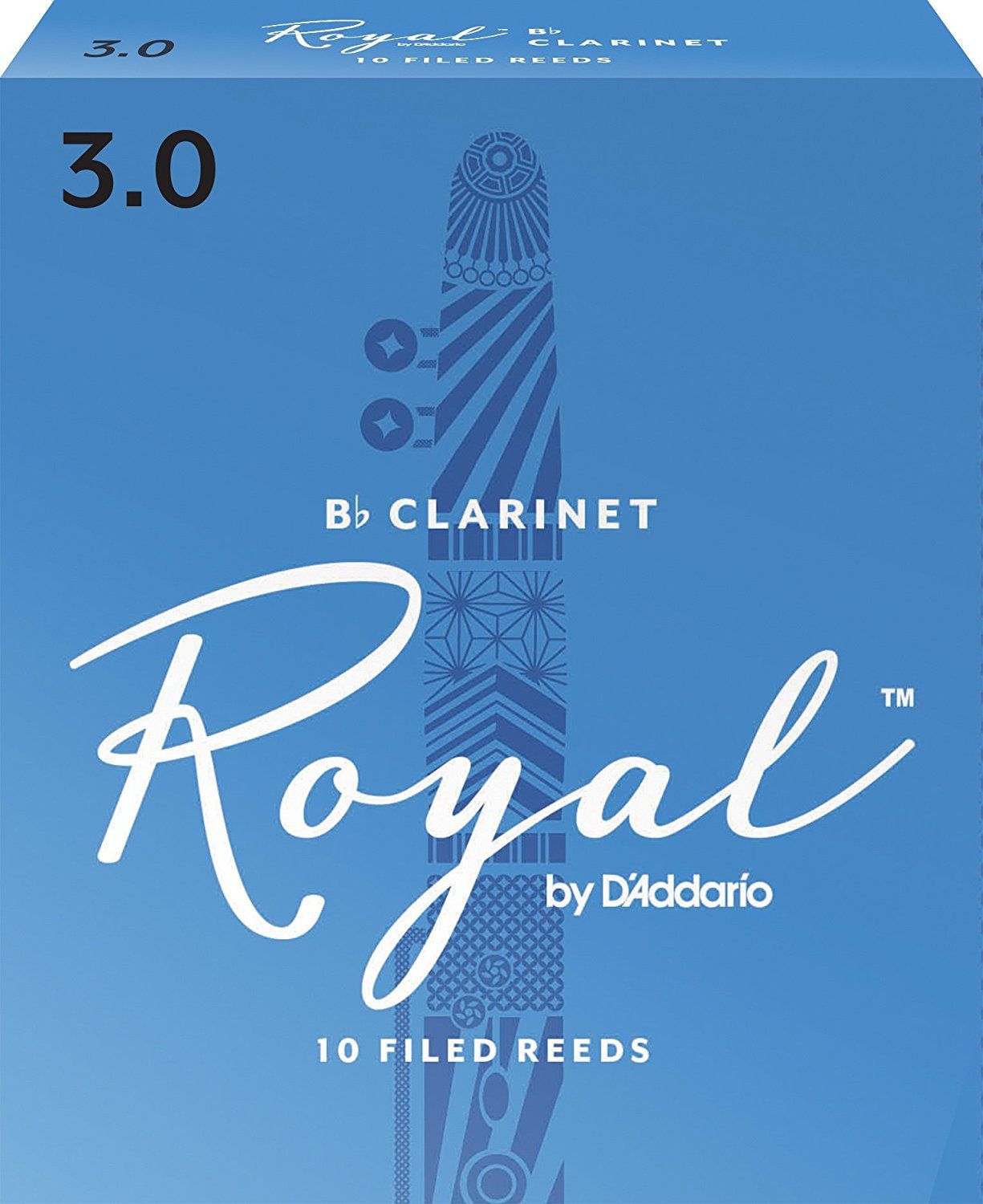 D'Addario Woodwinds Royal Bb Clarinet 3.0 - 10 stuks