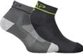 Cmp 38i9727 Chaussettes courtes 2 paires gris UE 36-38 homme