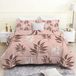 Super Kingsize Dekbed met Plantenprint en Kussenslopen