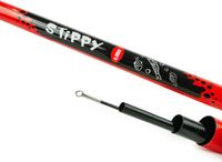 X2 Stippy Telescoop Hengel Vaste hengel Vaste stok 4.00m Rood