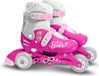 Stamp Mattel Barbie 2-in-1 Skates Hardboot Verstelbaar Roze/wit Maat 27-30
