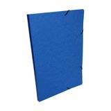 Bronyl elastobox glanskarton blauw 20 mm A3