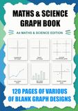 Maths & Science Graph Book - 120 pages - A4