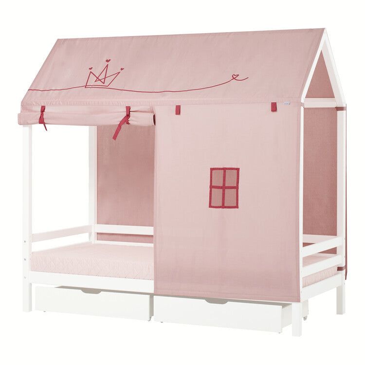 Hoppekids Prinsessen Textiel voor Huisbed - 90x200cm