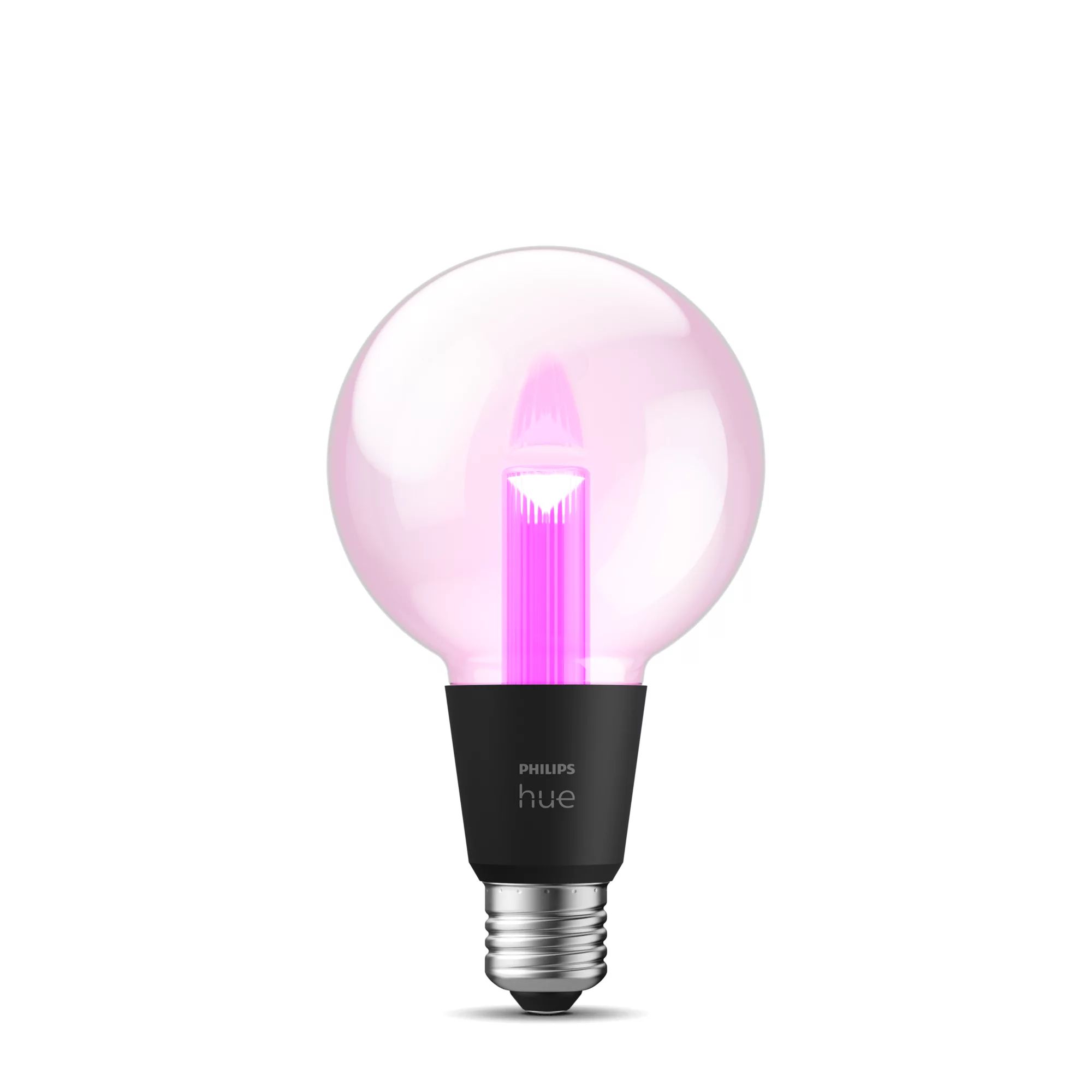 Philips Hue White and Color Ambiance G95 E27 Smart Bulb - Lightguide Globe