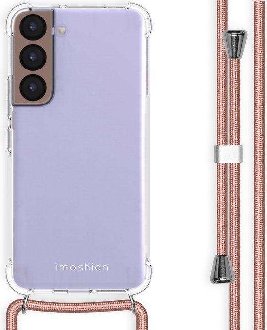 iMoshion Hoesje Samsung Galaxy S22 - Backcover met koord - Transparant
