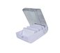 Exacompta - Ref. 5346423D - 1 Learning Box BUNNYBOX A7 - afmetingen 25 x 13,2 x 8,5 cm - kleur paars/kristal - capaciteit tot 900 kaarten in A7-formaat
