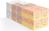 SmileyWorld® Ultra Zachte Tissues - Kubusontwerp - 48 vellen per doos - 20 dozen