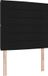 vidaXL Boxspringbed met matras en hoofdeinde Zwart 100 x 200 cm Stof