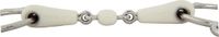BR Bit Combo Comfort Pessoa Dubbel gebroken 13.5 cm | Roest | Speciale bitten