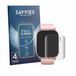 Savvies - Screenprotector voor paybay Smartwatch 1.83" - Folie Beschermfolie transparant volledig dekking 4 Stuks