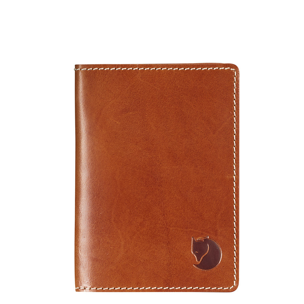 Fjällräven Accessories Leather Passport Cover cognac Bruin