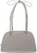 FURLA Leren schoudertas Poppy Dome Shoulder Bag Stone Gray Lichtgrijs