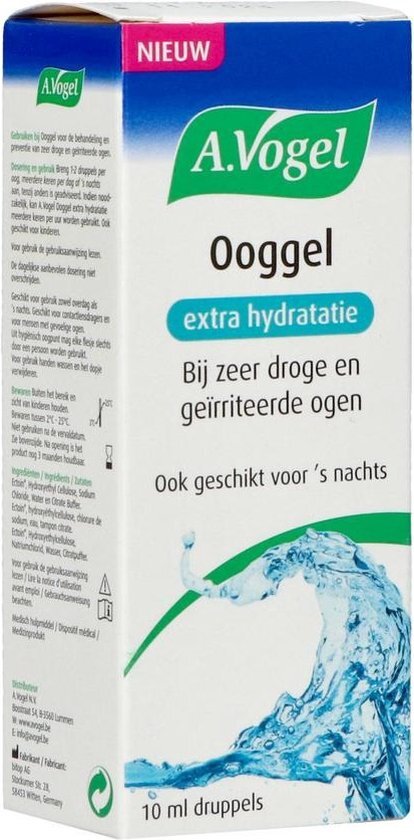 vogel ooggel droge en ge&#239;riteerde ogen 10ml