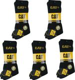 Caterpillar CAT Werksokken Heren Zwart - 15 paar - Maat 41-45