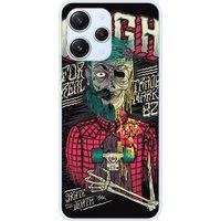 1001 coques Xiaomi Redmi 12 4G/5G Skull urgh Bedrukt siliconen hoesje
