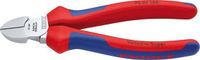 KNIPEX Pince coupante latérale avec poignées multi-composants chromé 125mm